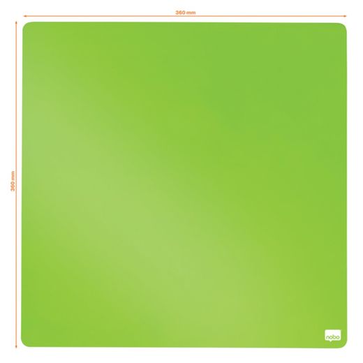 Lavagna magnetica NOBO 360x360 mm, verde