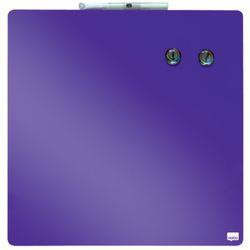 Pizarra magnética NOBO 360x360 mm, violeta