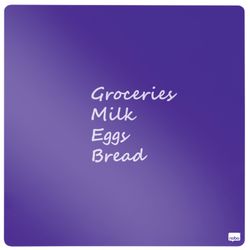 Pizarra magnética NOBO 360x360 mm, violeta