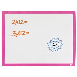 Lavagna magnetica NOBO 430x585 mm, cornice fucsia