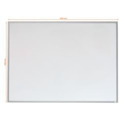 NOBO Magnettafel 585x430 mm + Zubehör, mit Alurahmen