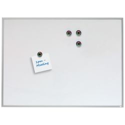 NOBO Magnettafel 585x430 mm + Zubehör, mit Alurahmen