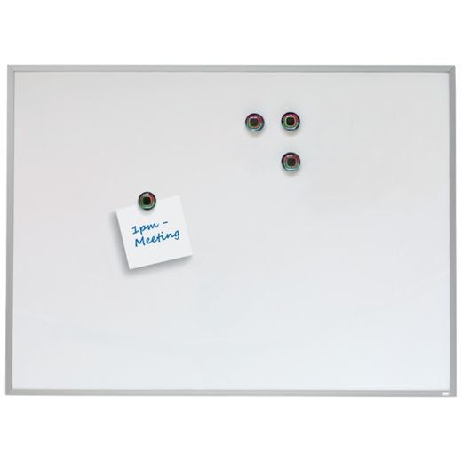 NOBO Magnettafel 585x430 mm + Zubehör, mit Alurahmen