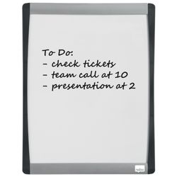 Quadro magnético NOBO com moldura arqueada 215x280 mm