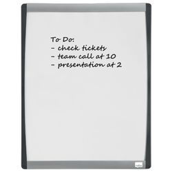 Quadro magnético NOBO com moldura arqueada 355x280 mm