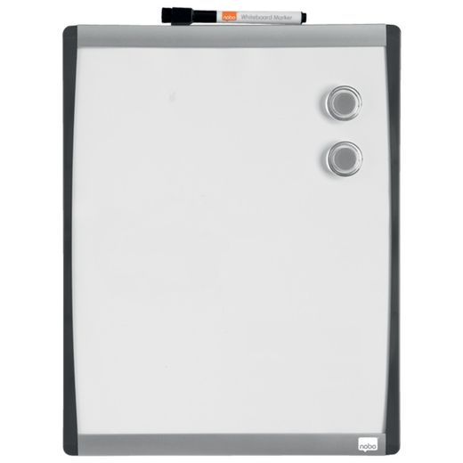 Quadro magnético NOBO com moldura arqueada 355x280 mm