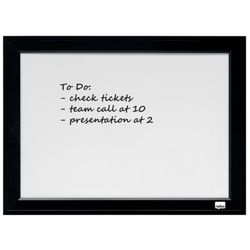 NOBO Magnettafel mit schwarzem Rahmen 585X430 mm
