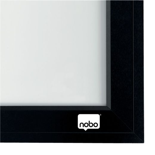 NOBO Magnettafel mit schwarzem Rahmen 585X430 mm