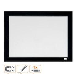 NOBO Magnettafel mit schwarzem Rahmen 585X430 mm