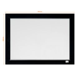 NOBO Magnettafel mit schwarzem Rahmen 585X430 mm