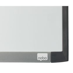 Pizarra magnética y tablero de noticias corcho (división vertical) NOBO 585X430 mm, marco colores surtidos (blanco, gris o negro)