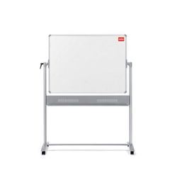 Pizarra NOBO BASIC melamina móvil 1200x900 mm, blanco