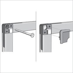 Quadro branco NOBO Essence aço lacado 1200X900mm, branco (varejo)
