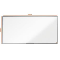 Pizarra NOBO Essence acero lacado 1800X900mm, blanco