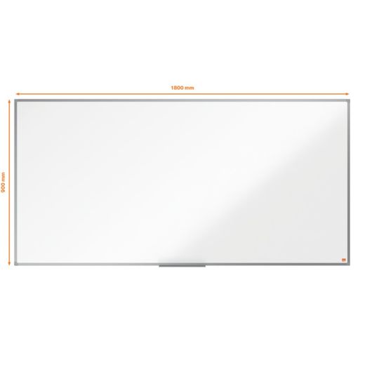 Pizarra NOBO Essence acero lacado 1800X900mm, blanco