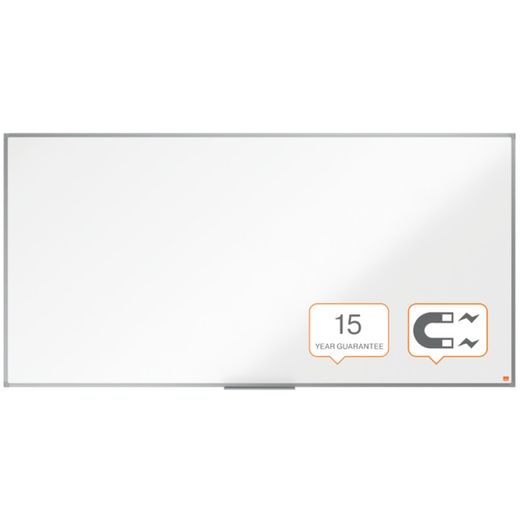 Pizarra NOBO Essence acero lacado 1800X900mm, blanco
