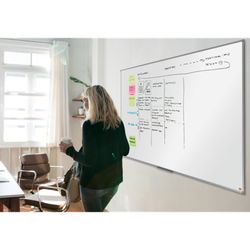 Quadro branco NOBO Essence em aço vitrificado 1200X900mm, branco (varejo)
