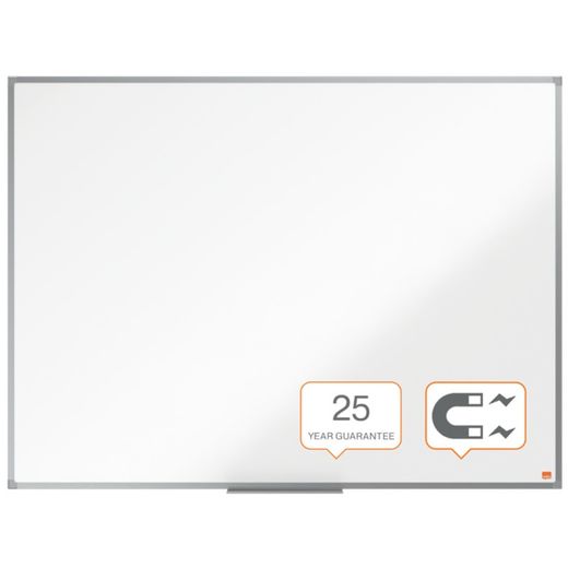 Quadro branco NOBO Essence em aço vitrificado 1200X900mm, branco (varejo)