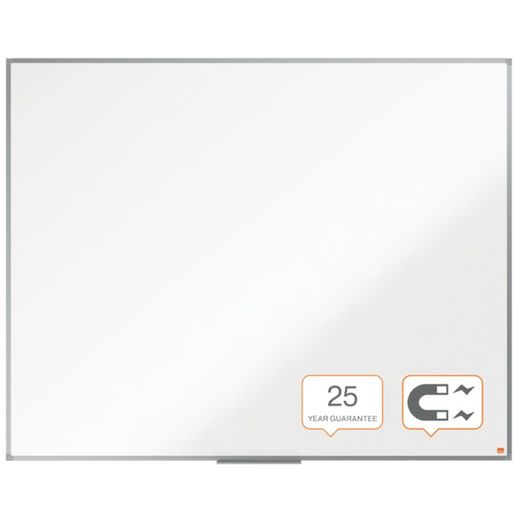 Pizarra NOBO Essence acero vitrificado 1500X1200mm, blanco