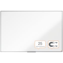 Pizarra NOBO Essence acero vitrificado 1800X1200mm, blanco