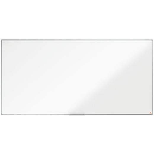 Pizarra NOBO Essence acero vitrificado 2400X1200mm, blanco