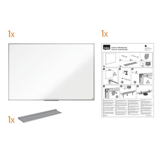 Pizarra NOBO Essence melamina 1800X1200mm, blanco