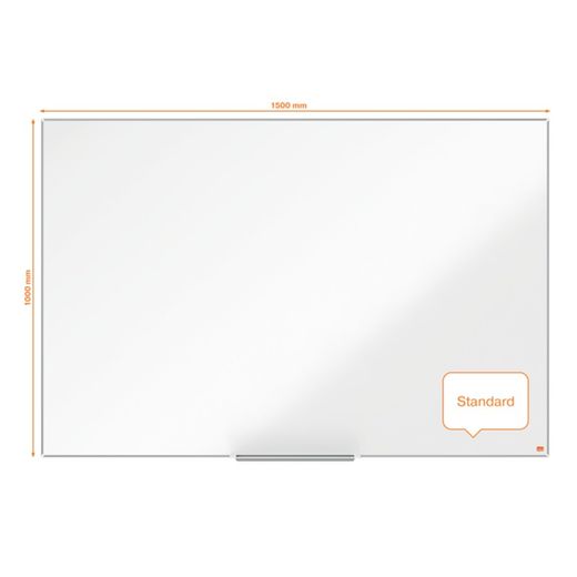 NOBO Impression Pro Aço lacado ardósia 1500x1000mm, branco