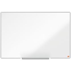 NOBO Impression Pro vitrified steel slate 900x600mm, white