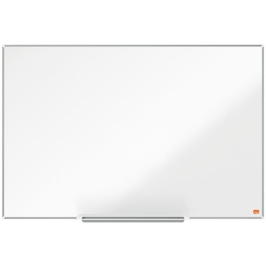 NOBO Impression Pro vitrified steel slate 900x600mm, white