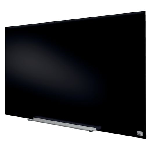 NOBO Impression pro lavagna bianca in vetro 45" (993X559 mm), nera