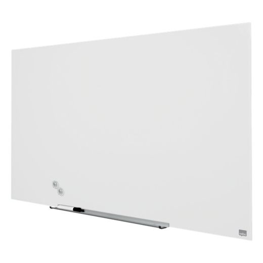 Quadro branco de vidro NOBO Impression pro 57" (1260X711 mm), branco brilhante