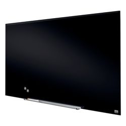 Quadro branco de vidro NOBO Impression pro 57" (1260X711 mm), preto