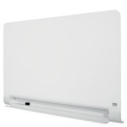 Quadro branco de vidro NOBO Impression Pro bordas arredondadas 45" (993X559 mm), branco brilhante