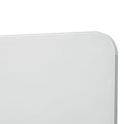 Quadro branco de vidro NOBO Impression Pro bordas arredondadas 45" (993X559 mm), branco brilhante