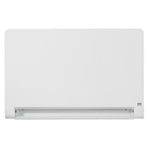 Quadro branco de vidro NOBO Impression Pro bordas arredondadas 45" (993X559 mm), branco brilhante