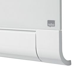Quadro branco de vidro NOBO Impression Pro bordas arredondadas 45" (993X559 mm), branco brilhante