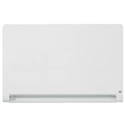 NOBO Impression Pro lavagna in vetro con bordi arrotondati 57" (1264X711 mm), bianco lucido