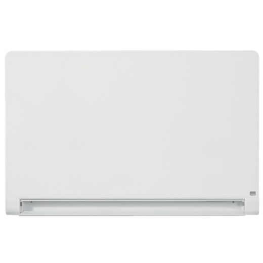 NOBO Impression Pro lavagna in vetro con bordi arrotondati 57" (1264X711 mm), bianco lucido