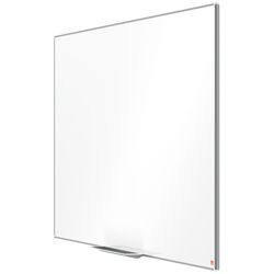 NOBO Impression Pro 70" gelakt stalen panoramalei, 1550x870mm, wit