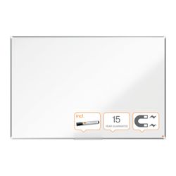 NOBO Premium Plus acier laqué ardoise 1800x1200mm, blanc