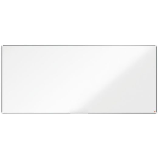 NOBO Premium Plus slate lacquered steel 2700x1200mm, white