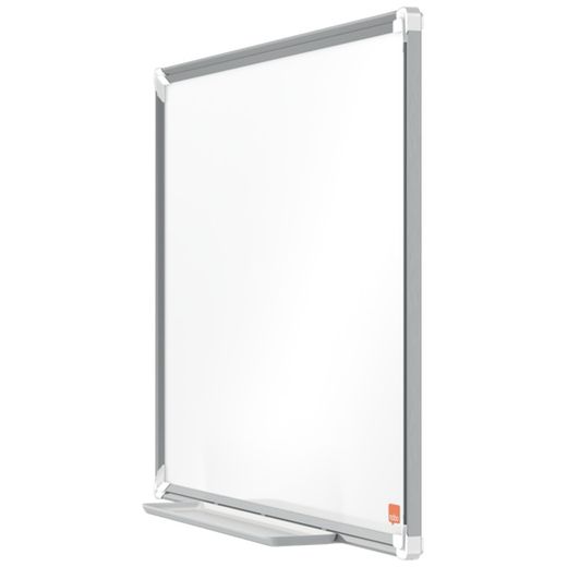 NOBO Premium Plus leisteen gelakt staal 600x450 mm, wit