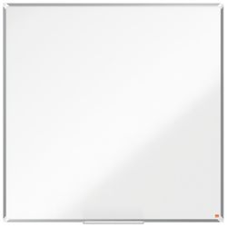 NOBO Premium Plus leisteen gelakt staal 1200x1200mm, wit