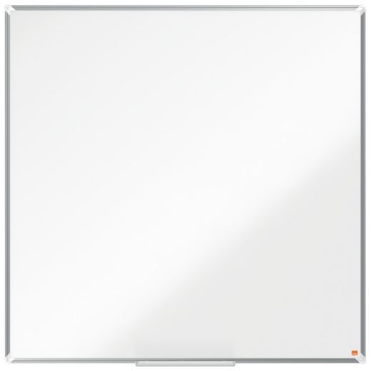NOBO Premium Plus leisteen gelakt staal 1200x1200mm, wit