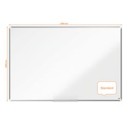 Pizarra NOBO Premium Plus acero vitrificado 1500x1000mm, blanco