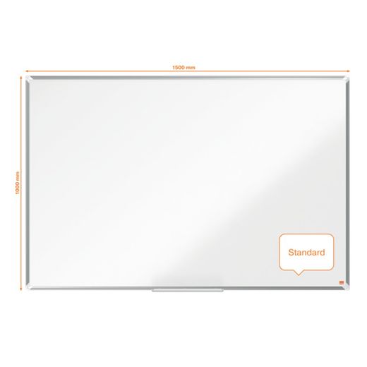 Pizarra NOBO Premium Plus acero vitrificado 1500x1000mm, blanco
