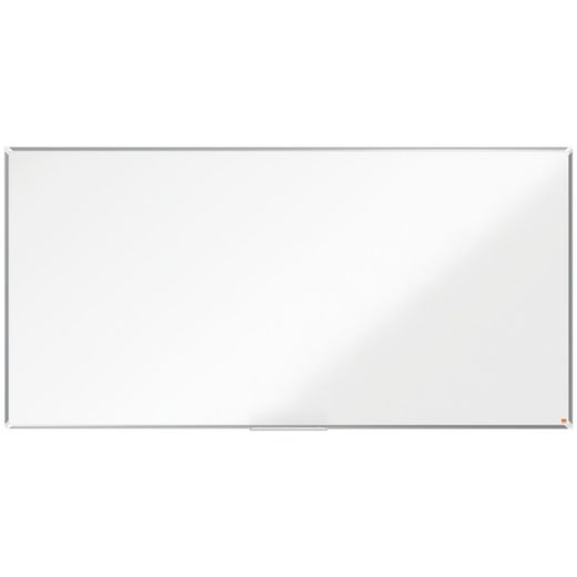 NOBO Premium Plus ardoise en acier vitrifié 2400x1200mm, blanc