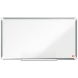 Pizarra NOBO Premium Plus de formato panorámico acero vitrificado de 32", 710x400mm, blanco