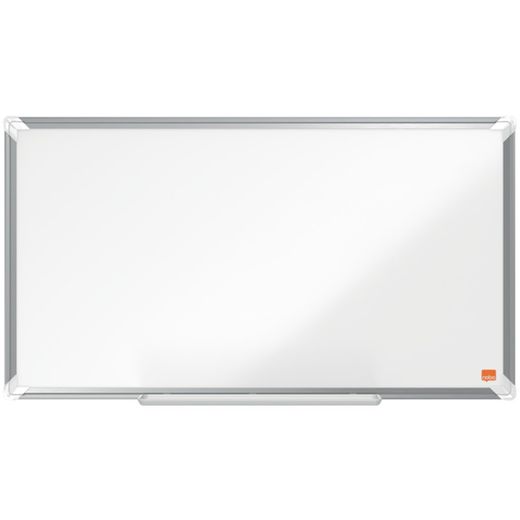 Pizarra NOBO Premium Plus de formato panorámico acero vitrificado de 32", 710x400mm, blanco