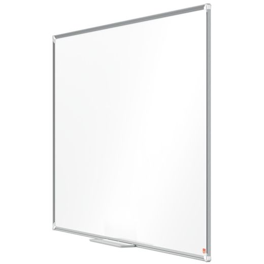 NOBO Premium Plus 70" Panorama-Schieferplatte aus verglastem Stahl, 1550 x 870 mm, weiß